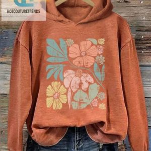 Rock A Garden Hilarious Distressed Floral Hoodie hotcouturetrends 1 2