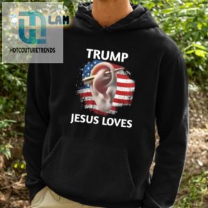 Divine Comedy Trump Jesus Loves Shirt Wear With A Smile hotcouturetrends 1 2