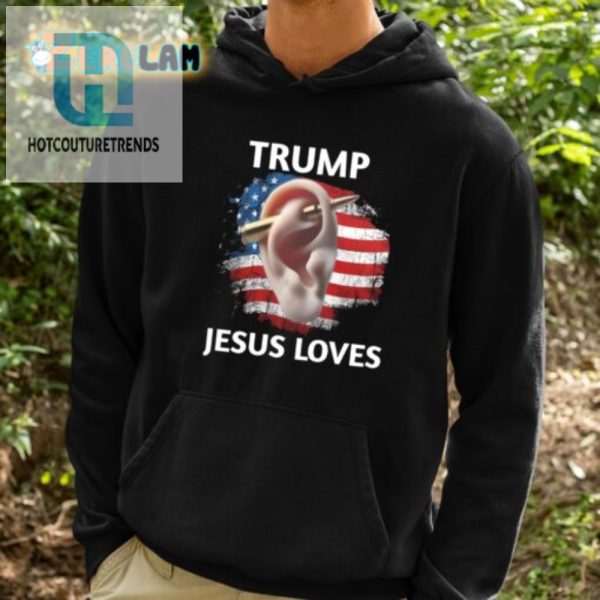 Divine Comedy Trump Jesus Loves Shirt Wear With A Smile hotcouturetrends 1 2