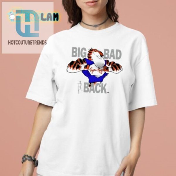 Unleash Laughter With The Tiger Rags Big Bad Back Shirt hotcouturetrends 1