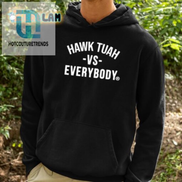 Get Your Laughs With Our Unique Hawk Tuah Vs Everybody Tee hotcouturetrends 1 2