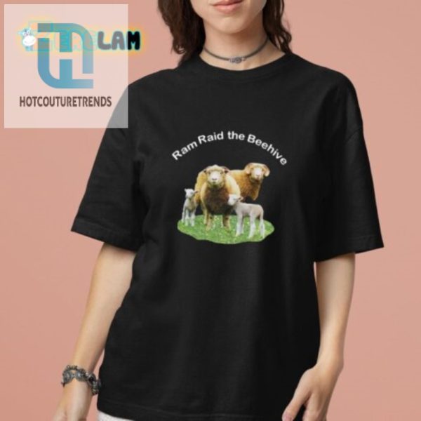 Buzz Off Funny Ram Raid The Beehive Tshirt hotcouturetrends 1