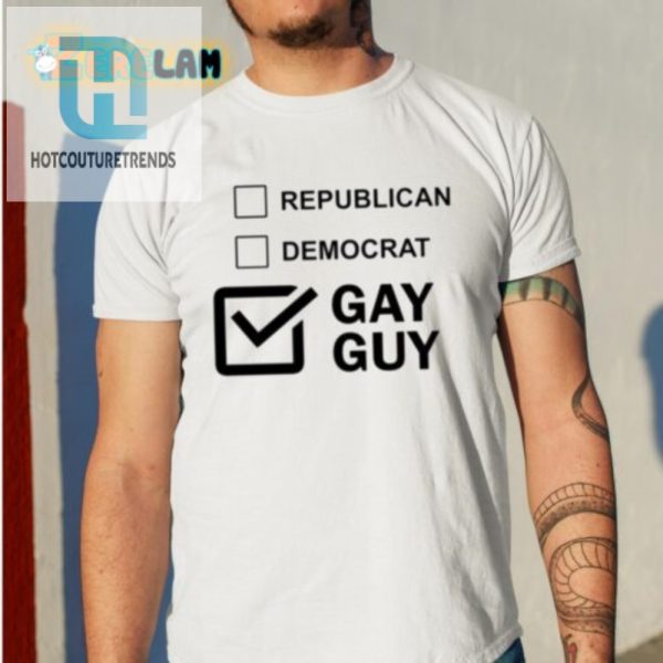 Funny Gay Republican Democracy Shirt Unique Bold Tee hotcouturetrends 1