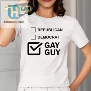 Funny Gay Republican Democracy Shirt Unique Bold Tee hotcouturetrends 1 1