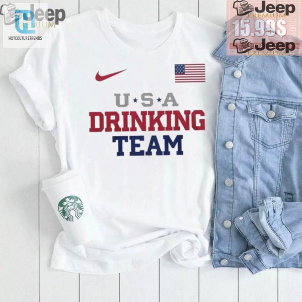 Usa Drinking Team Paris 2024 Shirt Hilarious Unique hotcouturetrends 1 3