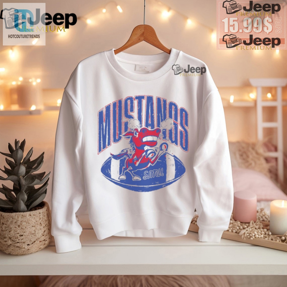 Get Angry Smu Mustangs Retro Shirt  Nostalgia With A Kick