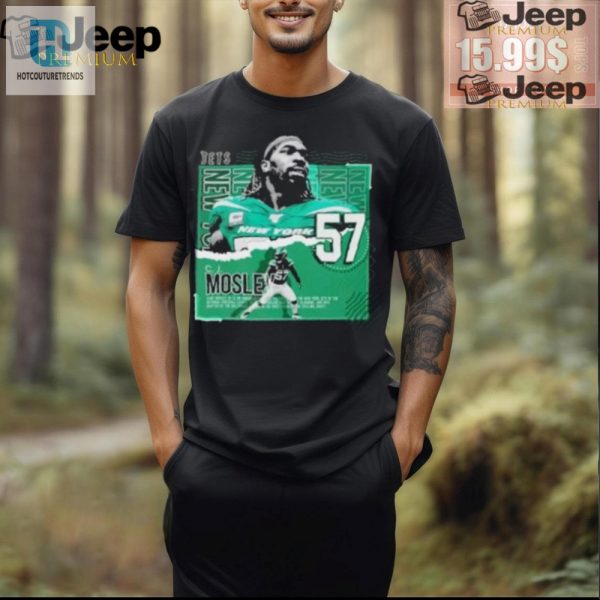 Score Laughs With Our C.J. Mosley Jets Linebacker Tee hotcouturetrends 1