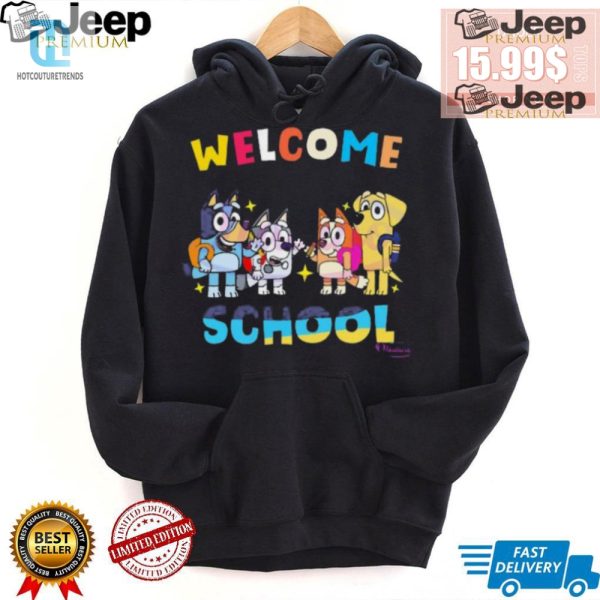 Lolworthy Bluey Friends Backtoschool Shirt Stand Out hotcouturetrends 1