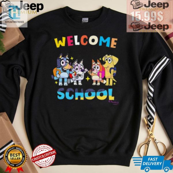 Lolworthy Bluey Friends Backtoschool Shirt Stand Out hotcouturetrends 1 1