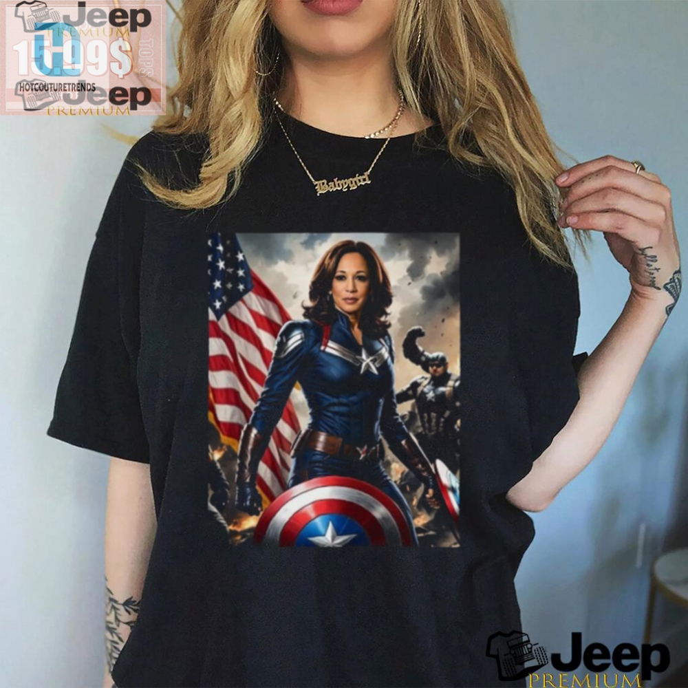 Vets For Harris 2024 Superhero Meme Tee  Limited Edition