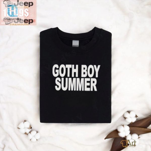 Goth Boy Summer Camthe Cameraman Billys Quirky Shirt hotcouturetrends 1 2