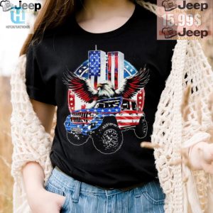 Quirky Eagle In Jeep 911 Shirt Patriotic Unique 2024 Style hotcouturetrends 1 3