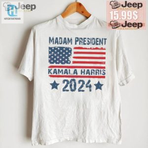 Elect Madam Prez Kamala 2024 Funny Us Flag Tshirt hotcouturetrends 1 1