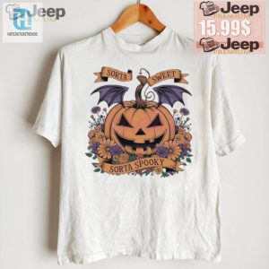 Sorta Sweet Spooky Halloween Pumpkin Shirt Funny Unique hotcouturetrends 1 1