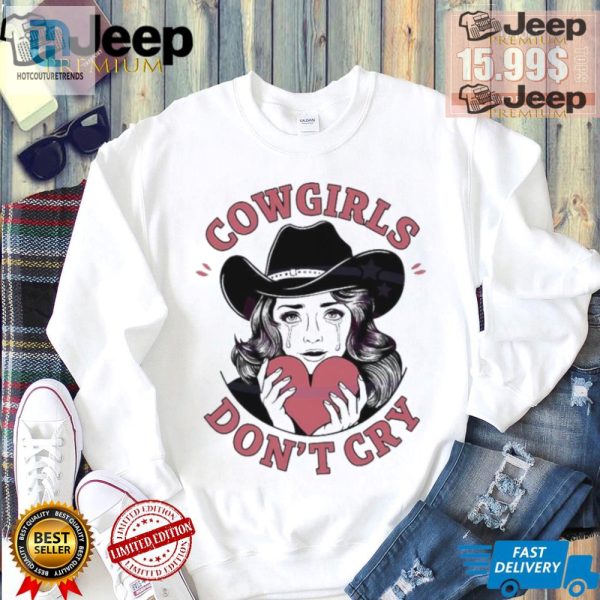 Vintage Cowgirls Dont Cry Funny Quote Shirt Unique Humor hotcouturetrends 1 3