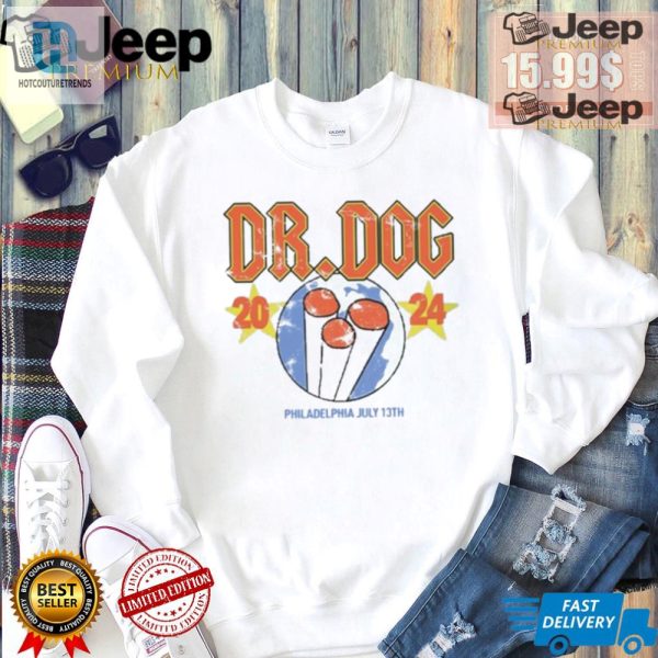 Get Your Witty Dr. Dog Philly 2024 Event Shirt Limited Edition hotcouturetrends 1 3