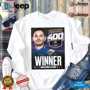 Funny Celebration Kyle Larsons Brickyard400 Win Tee hotcouturetrends 1 3