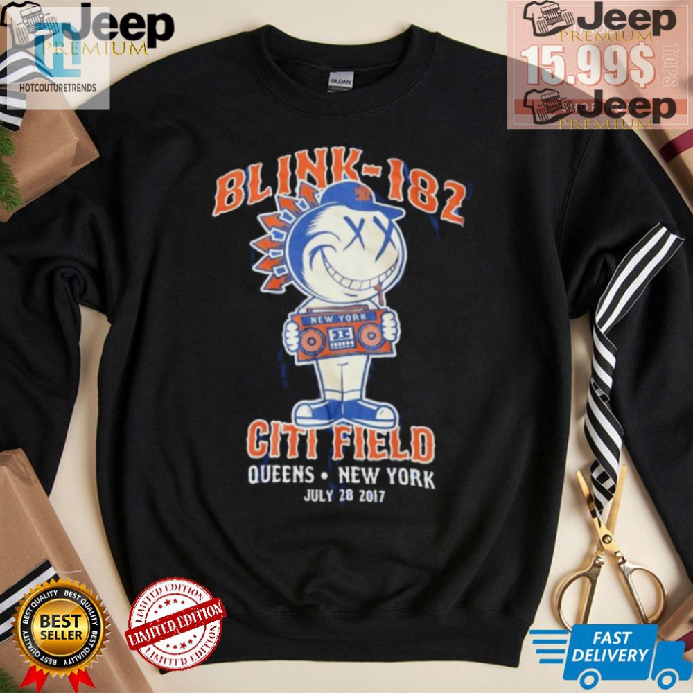 Blink 182 Nyc 2017 Tee  Relive The Concert Magic  Laughs