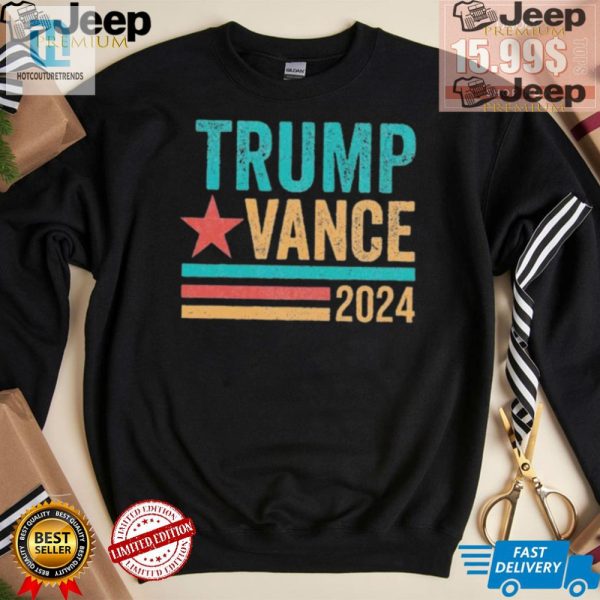 Trump Vance 2024 Tee Retro Humor With A Unique Twist hotcouturetrends 1 1