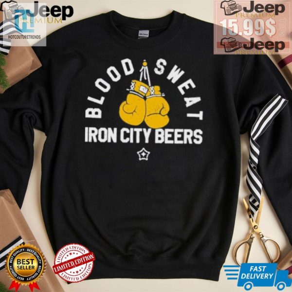 Get Lit In Wit Blood Sweat Iron City Beers T Shirt hotcouturetrends 1 1