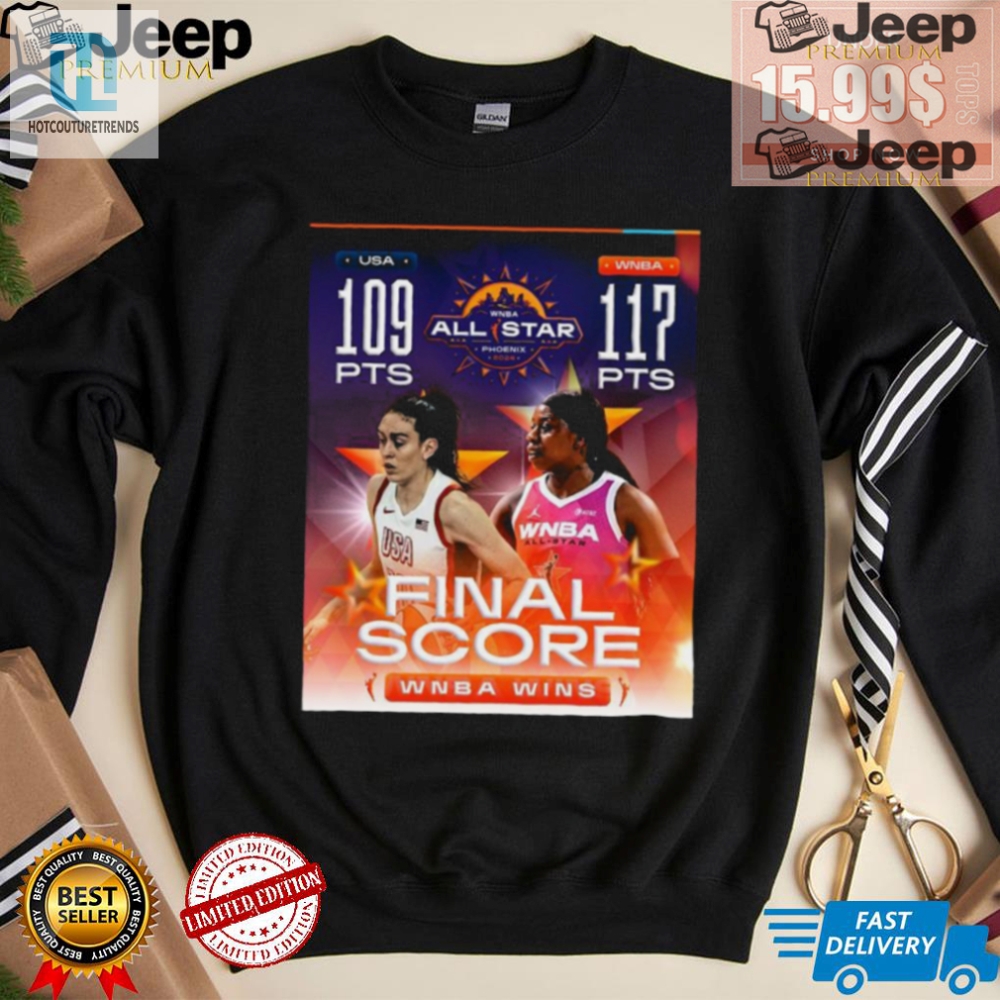 Wnba Allstar 2024 We Won Usa Lost Hilarious Score Shirt