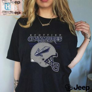 Score In Style Scottish Claymores Helmet Tee Rugby Laughs hotcouturetrends 1 1