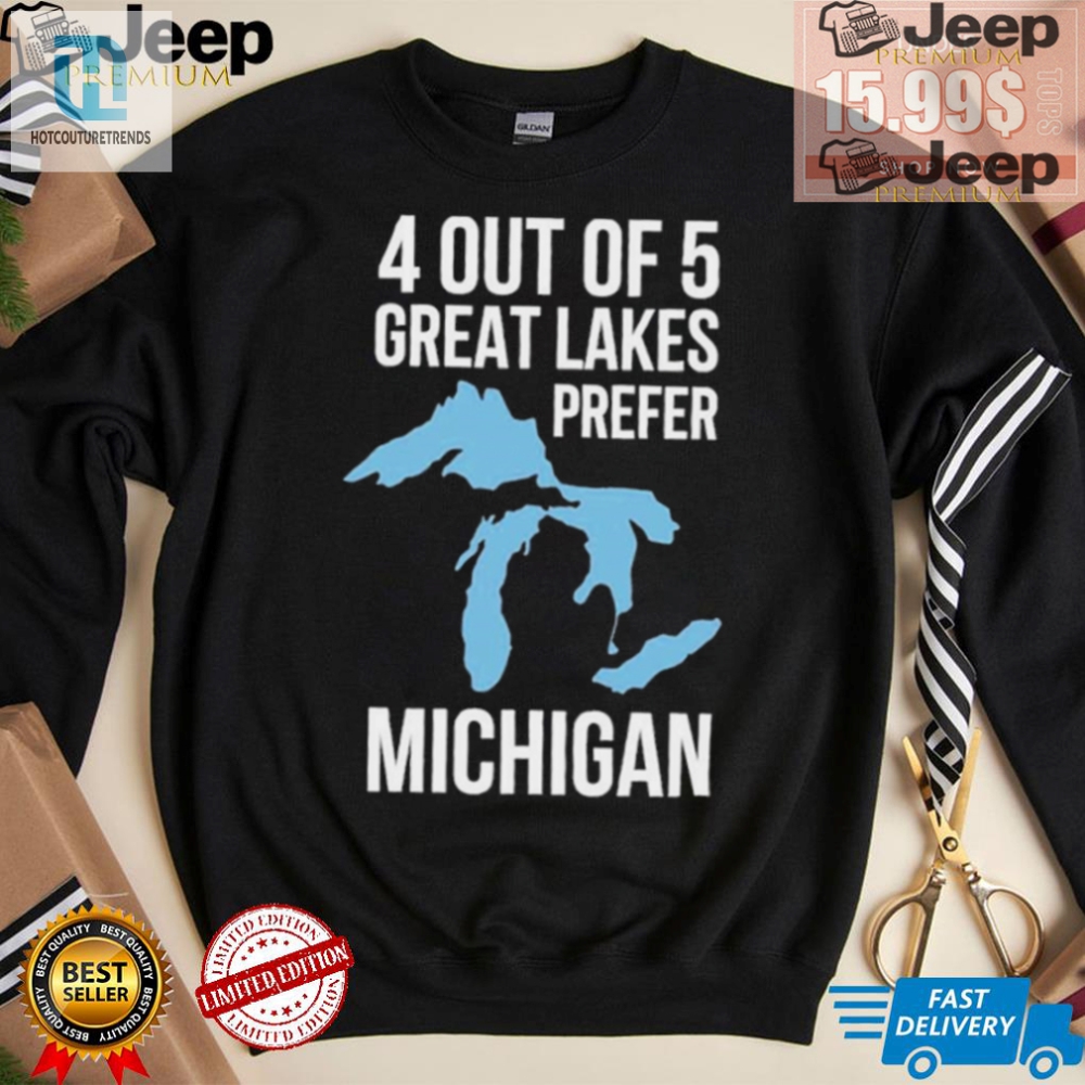 Quirky Gretchen Whitmer Great Lakes Michigan Shirt  Funny  Unique