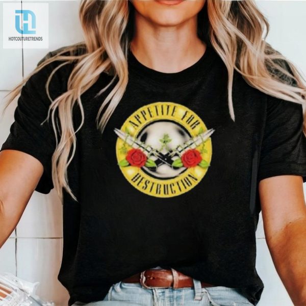 Rock Your Wits Gnr Appetite 2024 Tee Witty Wild hotcouturetrends 1 2