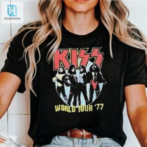 Rock On Vintage Kiss 77 Tour Shirt Hilarious Nostalgia hotcouturetrends 1 2