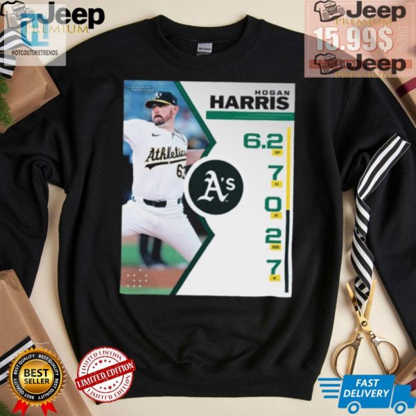 Hogan Harris Shuts Down Astros Funny Baseball Tshirt hotcouturetrends 1 1