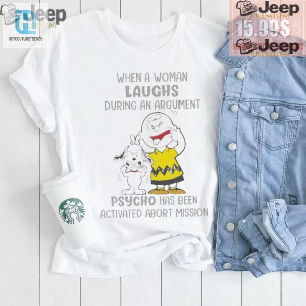 Funny Snoopy Charlie Brown Argument Shirt Abort Mission hotcouturetrends 1 1