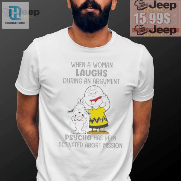 Funny Snoopy Charlie Brown Argument Shirt Abort Mission hotcouturetrends 1 2