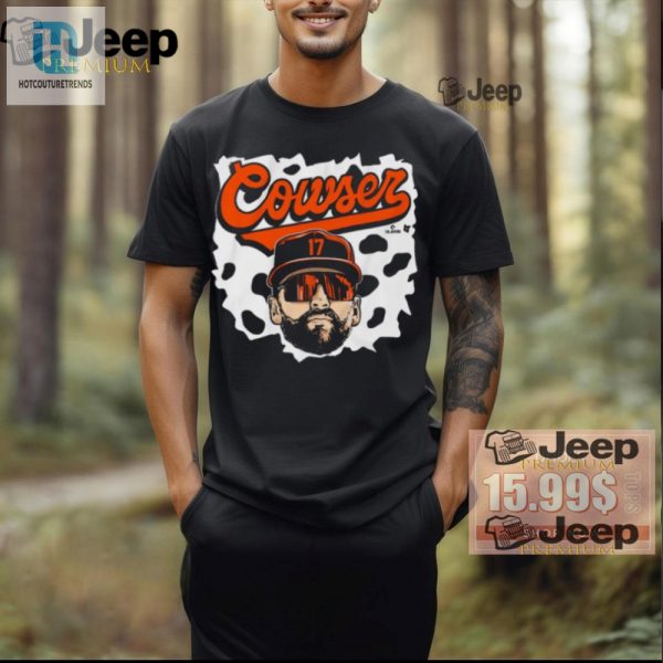 Official Colton Cowser Orioles Cow Swag Tee Moovelous Fun hotcouturetrends 1 2