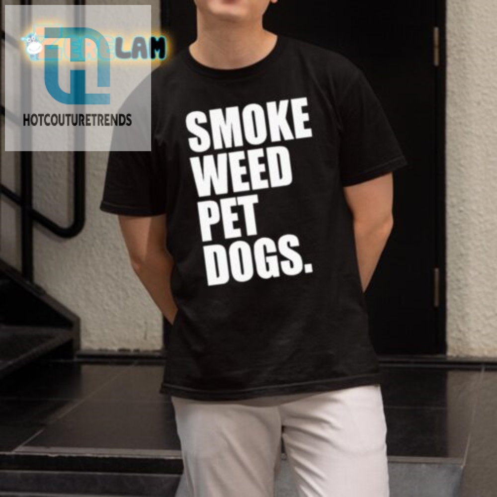 High Pawty Funny Smoke Weed Dog Lover Shirt