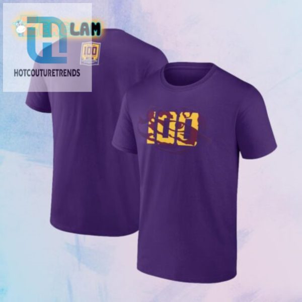 Roar With Laughter Lsu 100 Years Tonal Tee Triumph hotcouturetrends 1