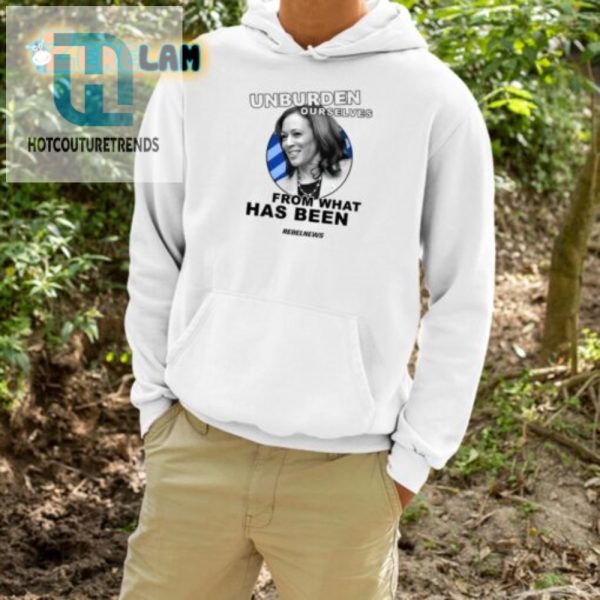 Hilarious Unburden Ourselves Kamala Harris Tee Unique Fun hotcouturetrends 1 3