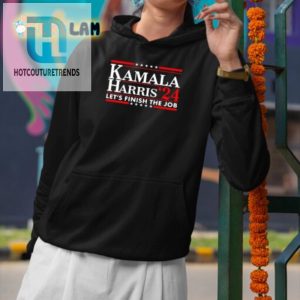 Kamala Harris 24 Shirt Finish The Job With A Smile hotcouturetrends 1 2