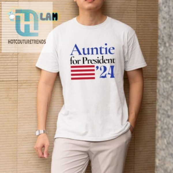 Auntie For President 2024 Shirt Funny Kamala Harris Tee hotcouturetrends 1 5