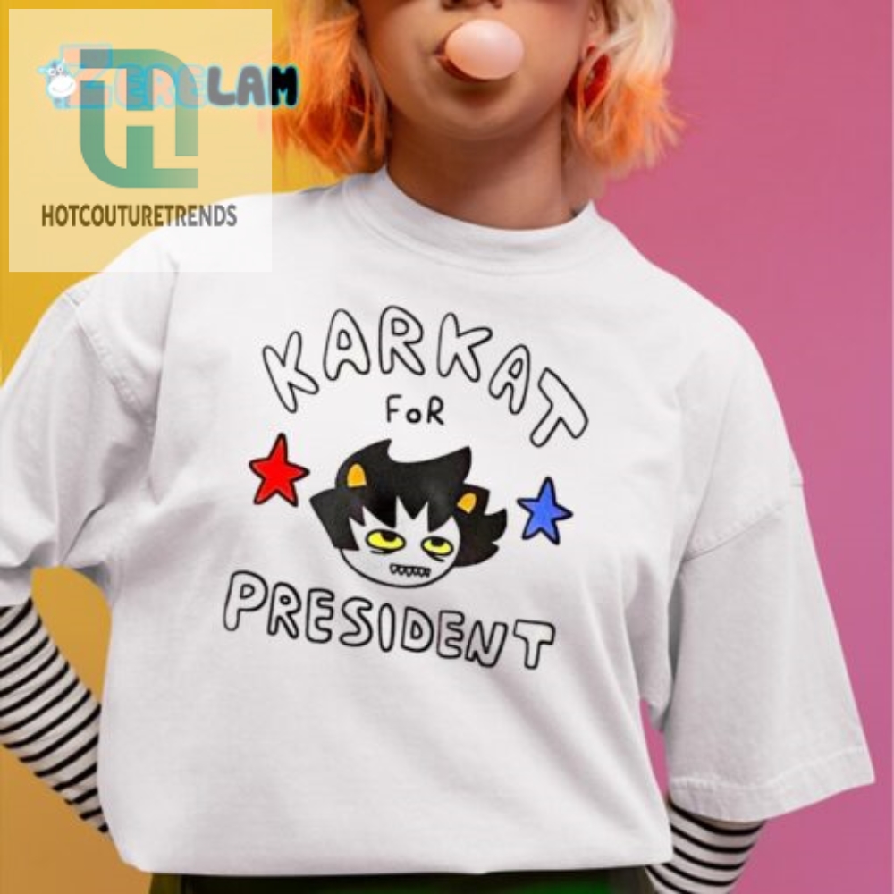 Elect Carapace In Chief  Funny Karkat For President Tee