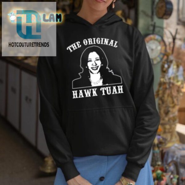 Unique Kamala Harris Hawk Tuah Shirt Fun Stylish Top hotcouturetrends 1 2