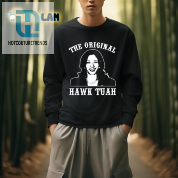 Unique Kamala Harris Hawk Tuah Shirt Fun Stylish Top hotcouturetrends 1 3