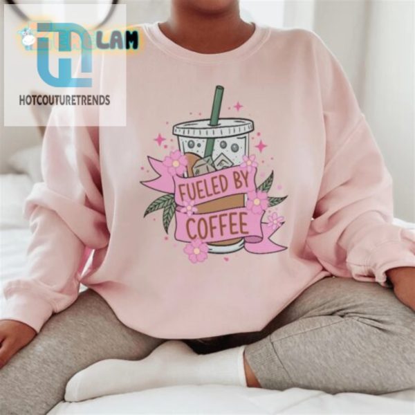 Espresso Yourself Hilarious Fueled By Coffee Sweatshirt hotcouturetrends 1 1