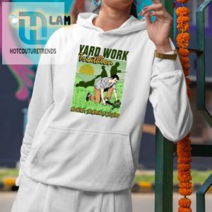 Conquer Yard Work Triathlon Mowing Shirt Hilarious Unique hotcouturetrends 1 4