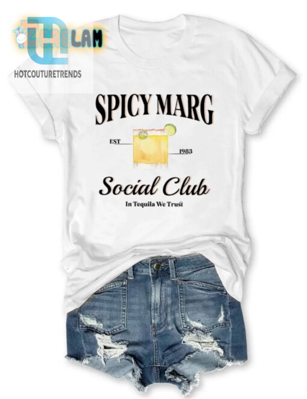 In Tequila We Trust Funny Spicy Marg Social Club Shirt