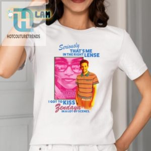 Witty Tee I Kissed Zendaya Hilarious Unique Shirt hotcouturetrends 1 3