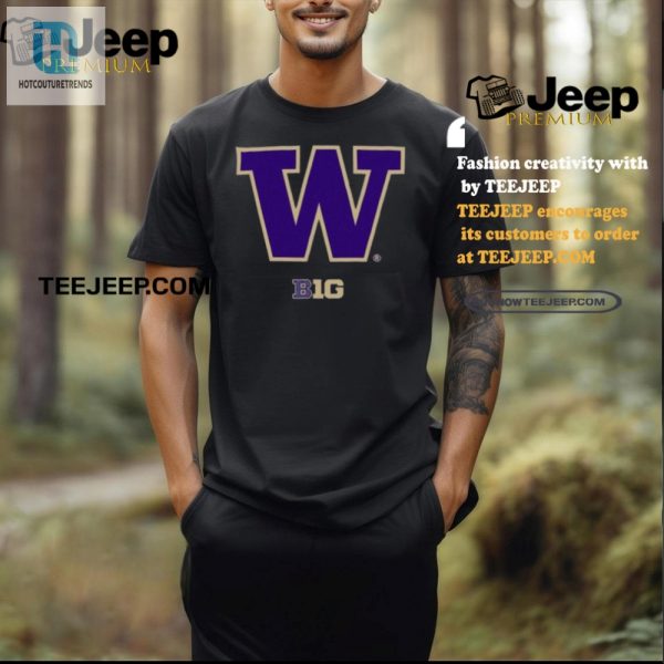 Get Your Purple On Funny Washington Huskies Big Ten Tee hotcouturetrends 1