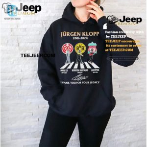 Get Klopptastic Abbey Road Legacy Shirt Limited Edition hotcouturetrends 1 1