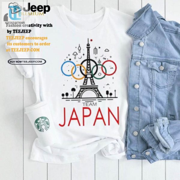 Japans Paris 2024 Tee Wear It Laugh Go For Gold hotcouturetrends 1 3