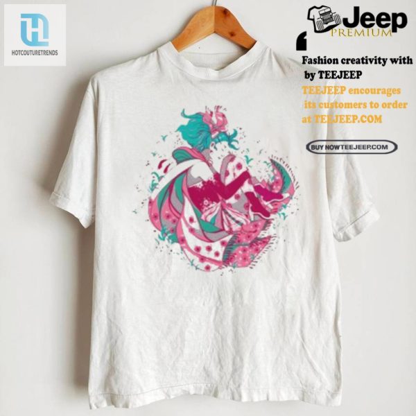 Laugh In Style With Our Unique Floating Garden Art Shirt hotcouturetrends 1 2