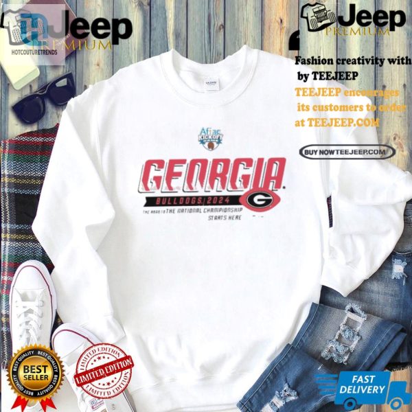 Score Big Laughs Uga 2024 Aflac Kickoff Shirt hotcouturetrends 1 1